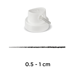 Насадка аерозольна Needle Cap White