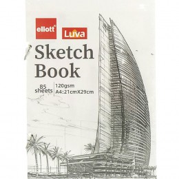 Скетчбук Sketchbook A4 120гр 85 сторінок 