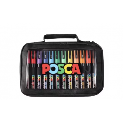 Набір акрилових маркерів Uni Posca/ Made in Japan